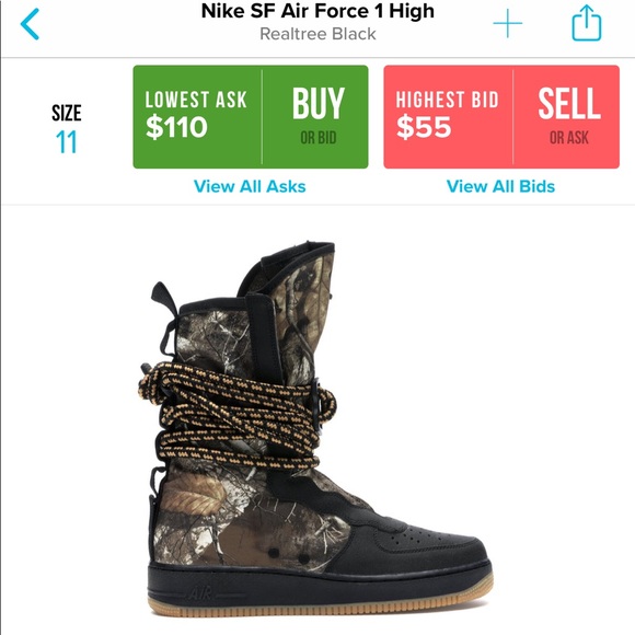 Nike Air Force 1 SF - Picture 1 of 6